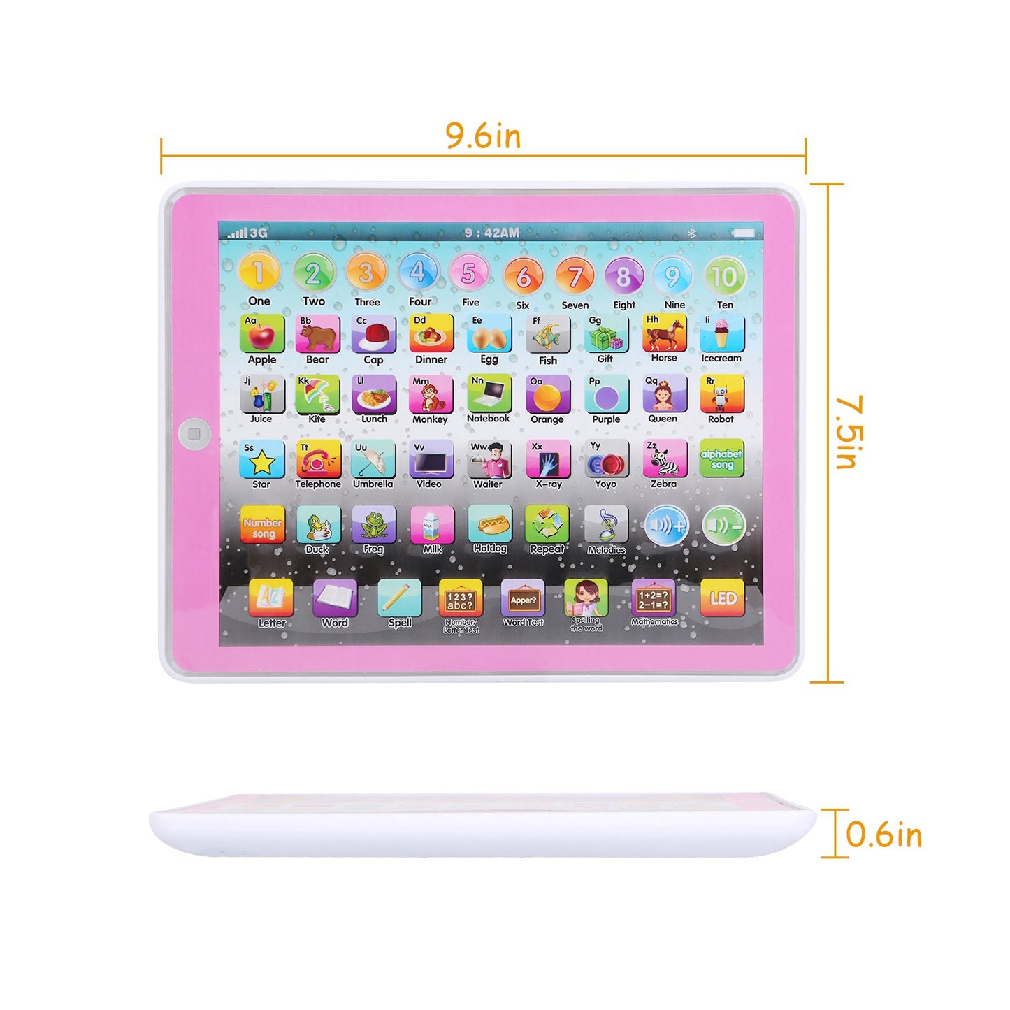 Toy Tablet for Educational Learning Development