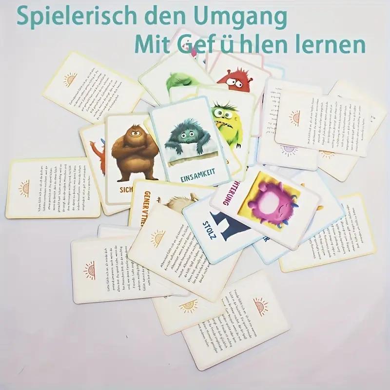 Puzzle Emotion Cards | Emotion Recognition | Parent-Child Interactive Communication Toy | Early Childhood Education Toy