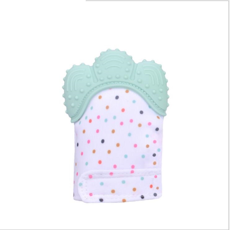 Baby Teether | baby Anti-Bite Silicone Gloves