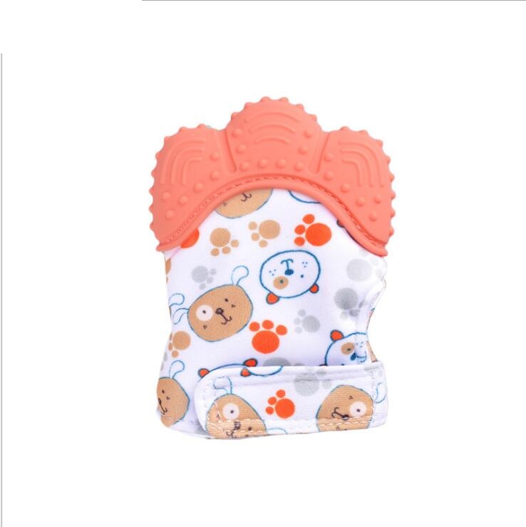 Baby Teether | baby Anti-Bite Silicone Gloves