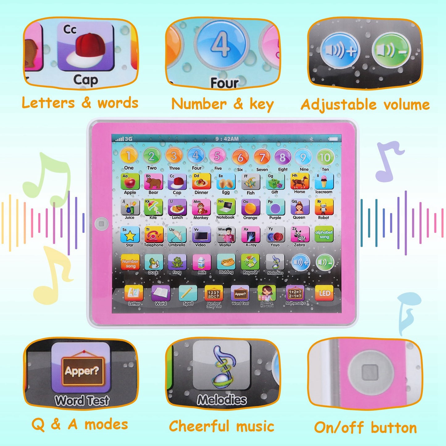 Toy Tablet for Educational Learning Development