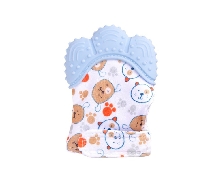 Baby Teether | baby Anti-Bite Silicone Gloves