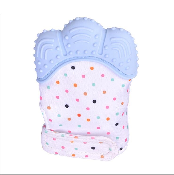 Baby Teether | baby Anti-Bite Silicone Gloves