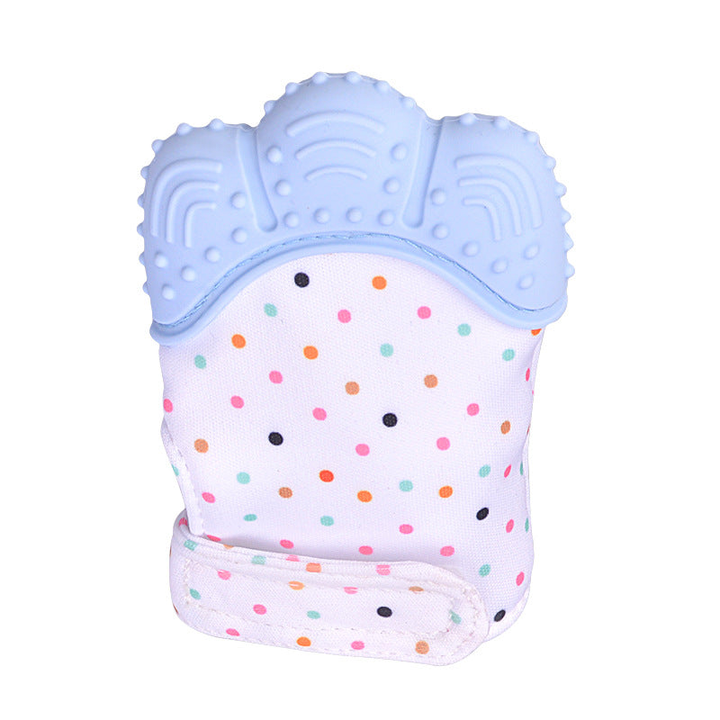 Baby Teether | baby Anti-Bite Silicone Gloves