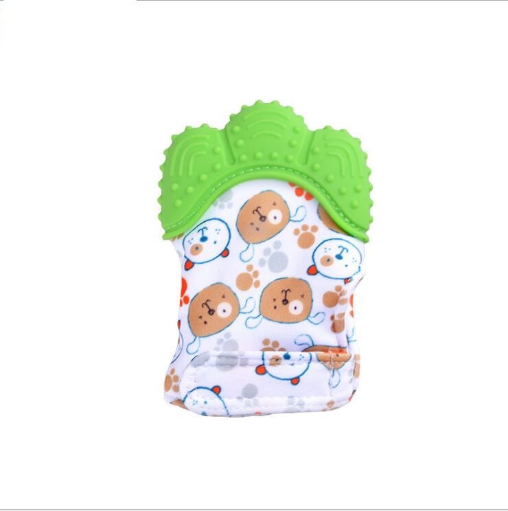 Baby Teether | baby Anti-Bite Silicone Gloves