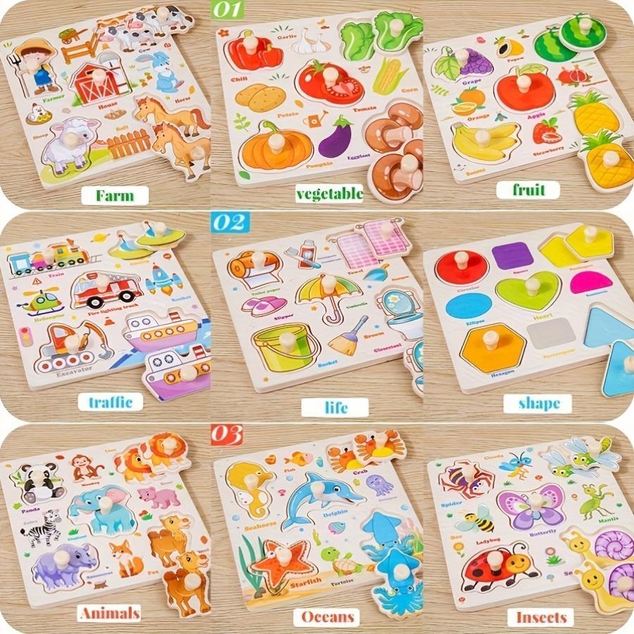 Wooden 3D Puzzle DIY Assembly Improves Hands-on Ability | Parent-child Interaction | Improves Concentration