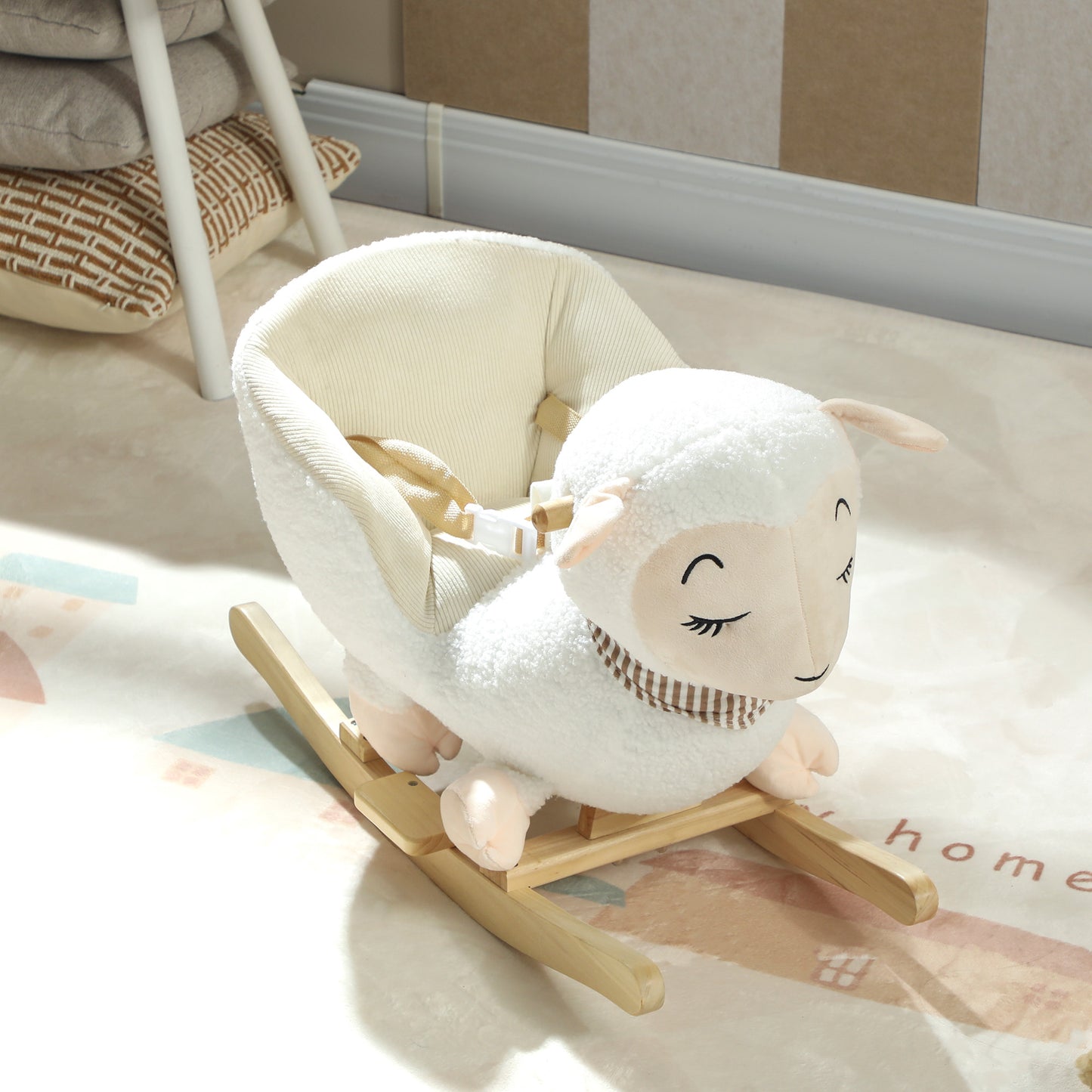 Baby Rocking Horse | Sheep Rocking Horse with Lullaby Song for Toddlers 18–36 Months