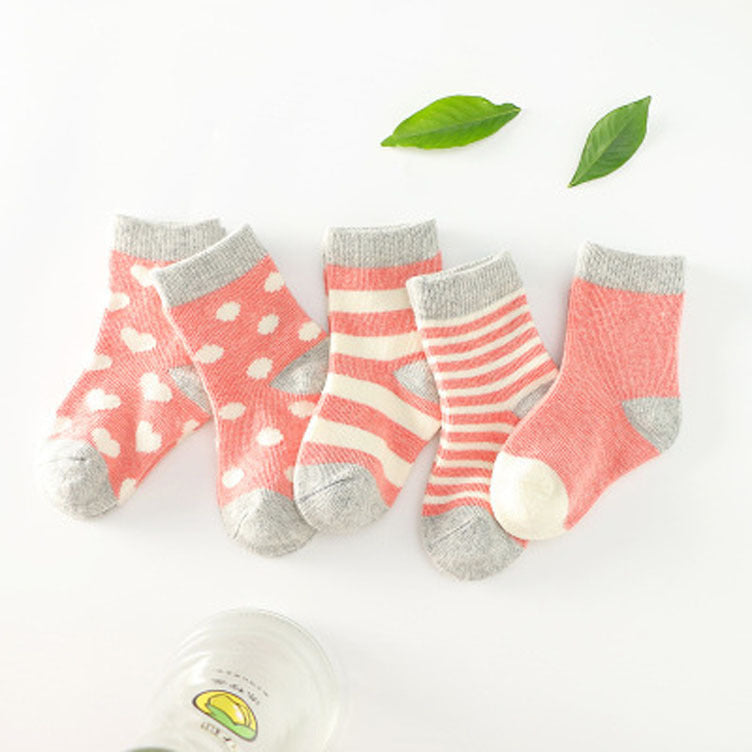 Cotton Tube Children Socks