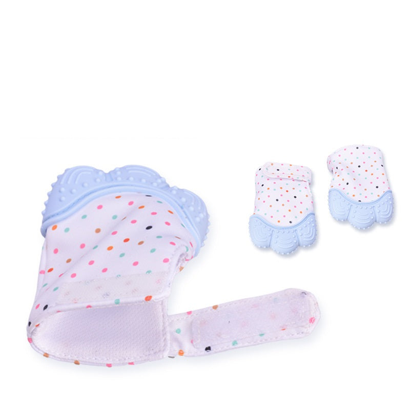 Baby Teether | baby Anti-Bite Silicone Gloves
