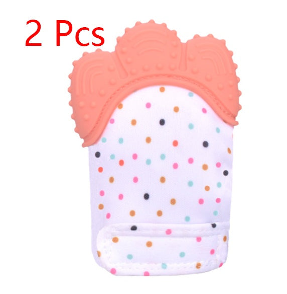 Baby Teether | baby Anti-Bite Silicone Gloves