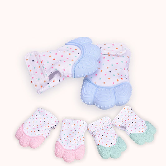 Baby Teether | baby Anti-Bite Silicone Gloves