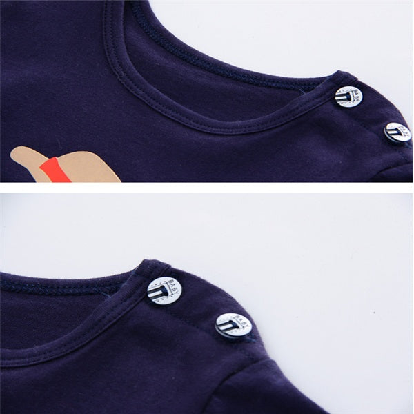 Cartoon Clothing | Baby Boy Summer Clothes | T-shirt Baby Girl Casual Clothing Sets