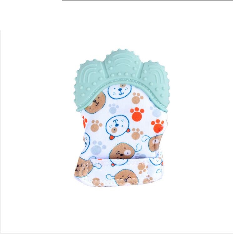 Baby Teether | baby Anti-Bite Silicone Gloves