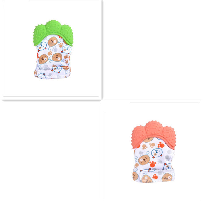 Baby Teether | baby Anti-Bite Silicone Gloves