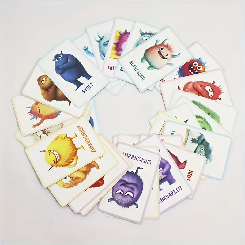 Puzzle Emotion Cards | Emotion Recognition | Parent-Child Interactive Communication Toy | Early Childhood Education Toy