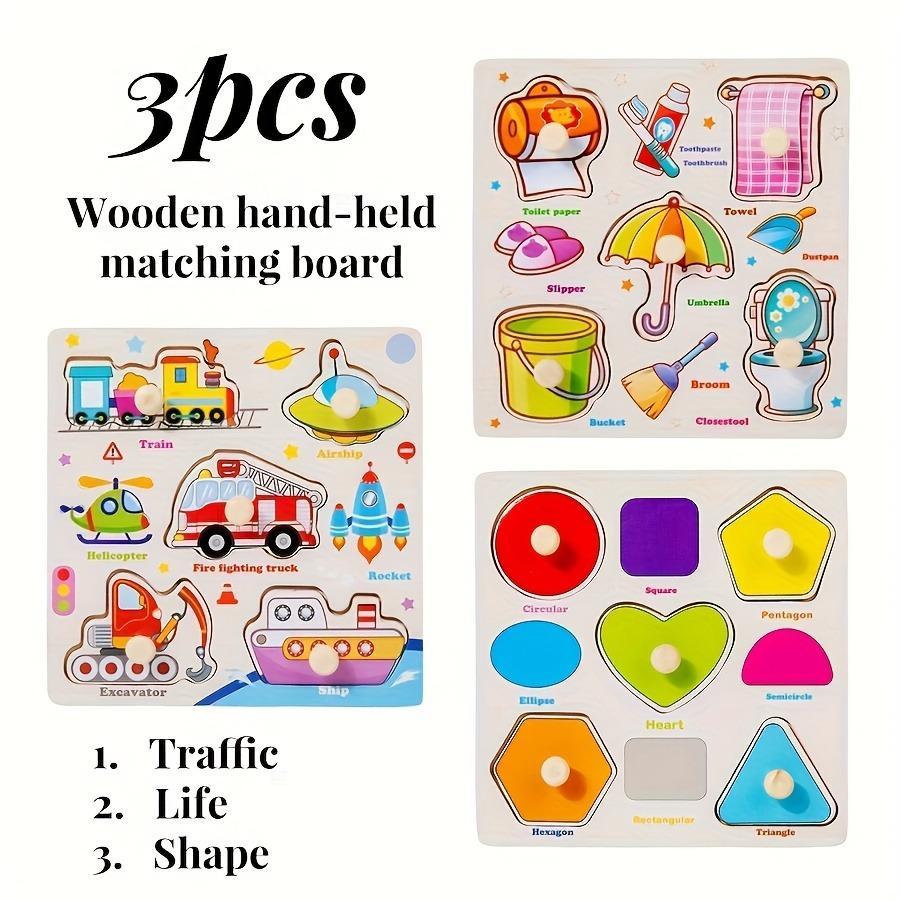 Wooden 3D Puzzle DIY Assembly Improves Hands-on Ability | Parent-child Interaction | Improves Concentration