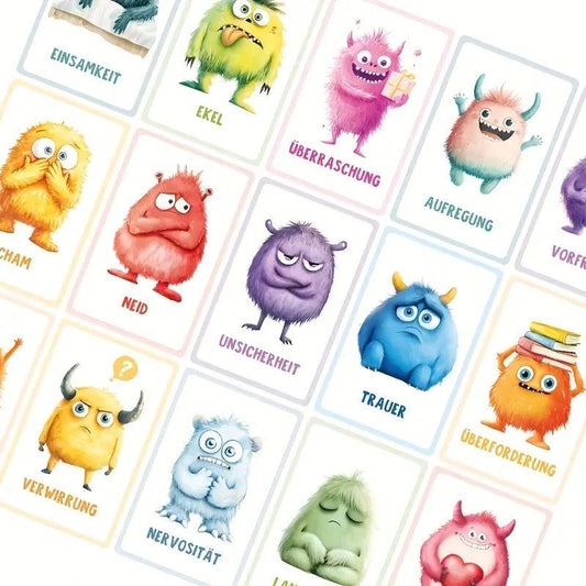 Puzzle Emotion Cards | Emotion Recognition | Parent-Child Interactive Communication Toy | Early Childhood Education Toy