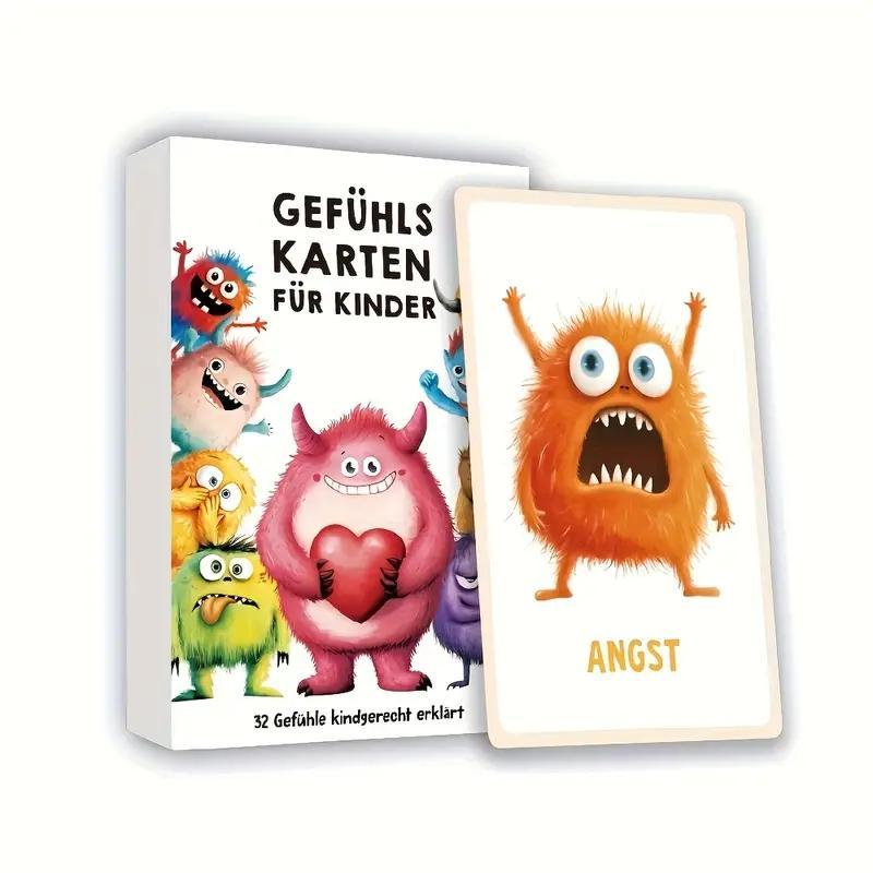 Puzzle Emotion Cards | Emotion Recognition | Parent-Child Interactive Communication Toy | Early Childhood Education Toy